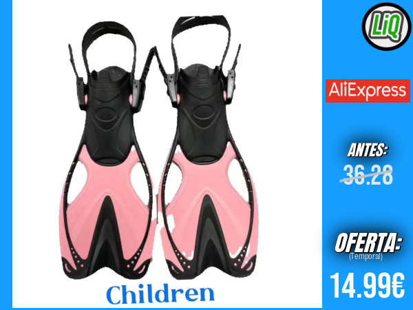 Aletas de Silicona HB para Niños, Hombres y Mujeres: Zapatos para Natación y Snorkel Cómodos y Seguros +++ 🎫 Cupón Descuento: ESSC02 y ESSC03 para compras de 15/20€