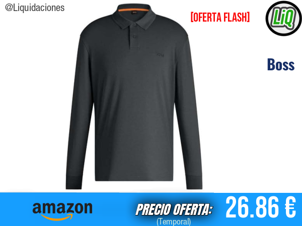 Boss PE Interlock Long en Gris Abierto 062: estilo premium y comodidad diaria. ✨hombre
Talla: S