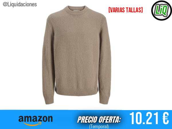 JACK & JONES Jcopoint Knit Boucle BF Pack en color pardo: estilo y confort que destacan. ✨hombre
Talla: XS S M L XL en varios colores 🌈