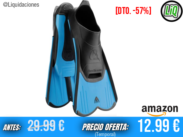 Cressi Light Short Fins: potencia tu entrenamiento y natación con máxima agilidad. ✨unisex-Youth
Talla: 31 32 33 34 37 38 41 42
