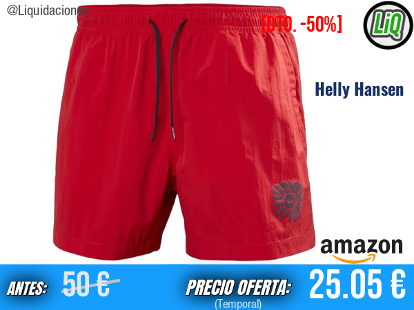 Helly Hansen Cascais Trunk 4 en rojo: comodidad y estilo para cada día. ✨hombre
Talla: M y L