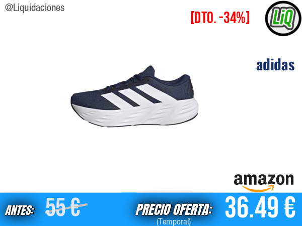 Adidas Galaxy 8: corre con comodidad y estilo imparable en cada paso. ✨Hombre
Talla: 39 40 41 42 43 44 45