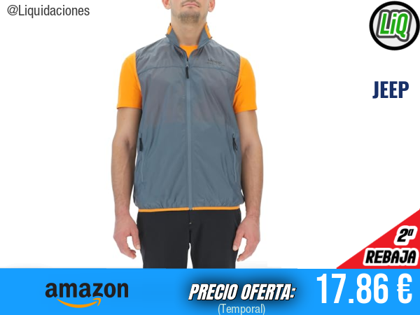 JEEP Chaqueta Outdoor: Máxima Protección y Estilo para tus Aventuras. ✨hombre
Talla: XXL