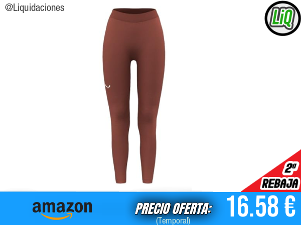 Salewa Zebru - Mallas Medianas Cálidas AMR, Rojo Etruscano. ✨mujer
Talla: XS