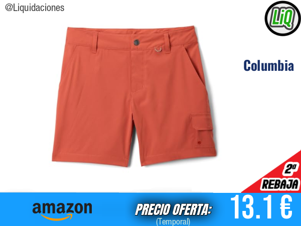 Columbia Pantalón Corto Youth Tech Trail Utility: Comodidad y rendimiento para cada aventura. ✨niño
Talla: XS