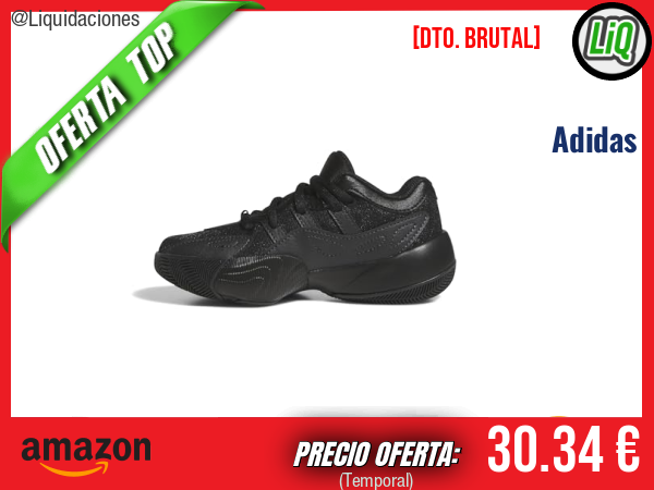 Adidas TRAE Unlimited: Máxima energía y estilo en Core Black/Carbon/Solar Red. ✨unisex
Talla: 42 EU