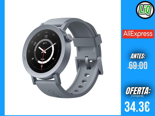 CMF Watch Pro 2 (Versión Global) de CMF by Nothing: Smartwatch con pantalla AMOLED de 1.32”, hasta 11 días de batería, llamadas Bluetooth con reducción de ruido por IA, monitoreo de frecuencia cardíaca, estrés y SpO₂, GPS y resistencia IP68