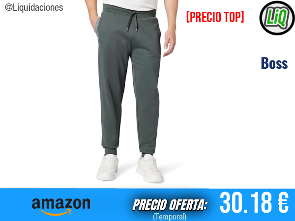 Boss Pantalones Verde Abierto: estilo impecable y confort premium. ✨hombre
Talla: XL