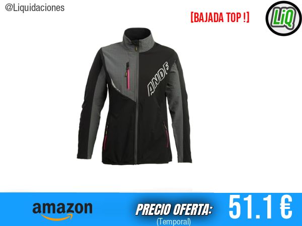 ANDE W21024-H590 - Chaqueta negra/antracita con estilo urbano y máxima versatilidad. ✨mujer
Talla: XL