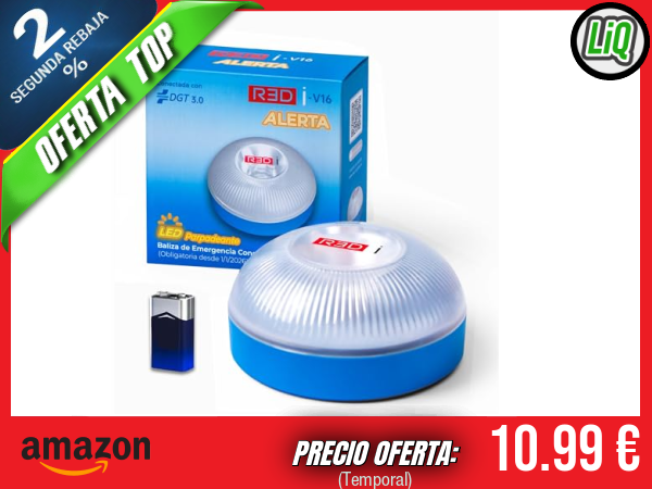 R3Di Baliza V16 Homologada DGT 3.0 Conectada con GPS + IoT y Luz LED 360° para Emergencias en Coche. ✨unisex
Talla: No especificada