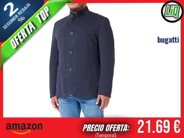 Bugatti Herren Sakko Marine-390: estilo elegante y versátil para destacar. ✨hombre
Talla: 68