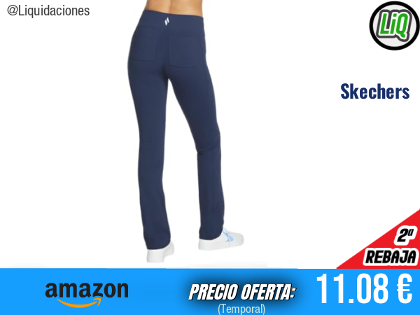 Skechers The Gowalk Pant OG Petite: comodidad total y estilo diario en Blue Iris01. ✨mujer
Talla: 32