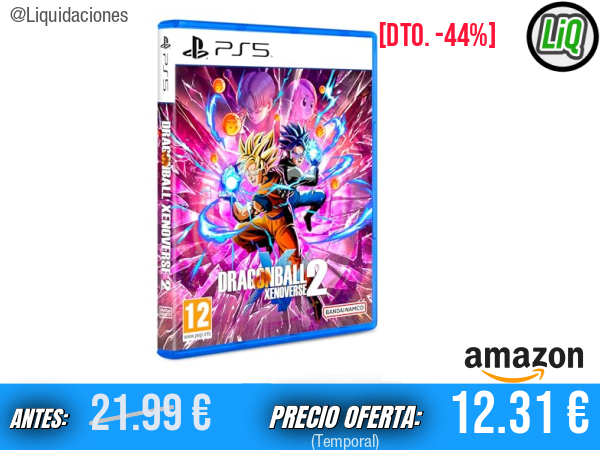 Dragon Ball Xenoverse 2: vive combates épicos y crea tu propia historia. ✨unisex
Talla: No especificada