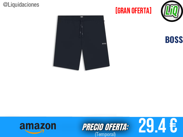 BOSS Mix&Match Short CW Pantalones Cortos en Azul Oscuro, Comodidad Premium. ✨hombre
Talla: XL