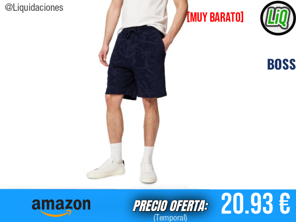 Boss Pantalones de Punto Azul Oscuro 404: comodidad premium para tu día a día. ✨hombre
Talla: S