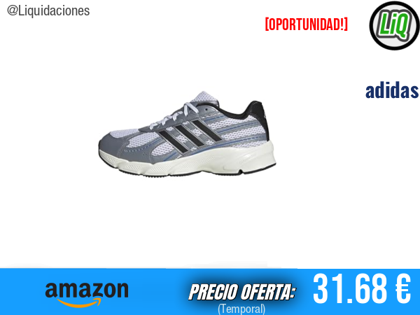 adidas Technochaos 2000 en FTWR White/Core Black/Bright Royal: estilo y comodidad para destacar. ✨hombre
Talla: 44 2/3 EU