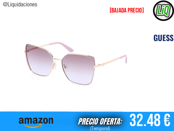 Gafas Guess GU00192 en Beige/Other: Estilo Icónico y Protección con Toque Sofisticado. ✨unisex
Talla: REGULAR