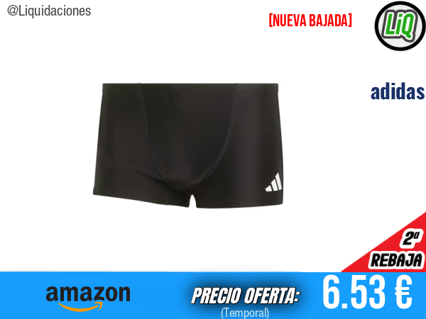 adidas Sport Swim Boxers Swimwear en negro, confort y estilo para tus entrenamientos acuáticos. ✨hombre
Talla: 42