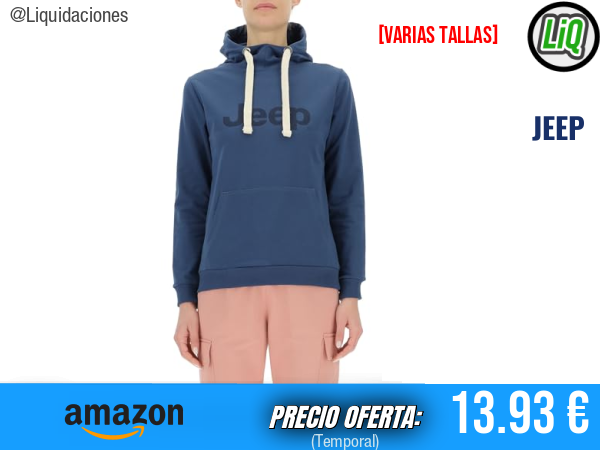 Sudadera JEEP: estilo icónico para tu día a día. ✨mujer
Talla: XS en varios colores