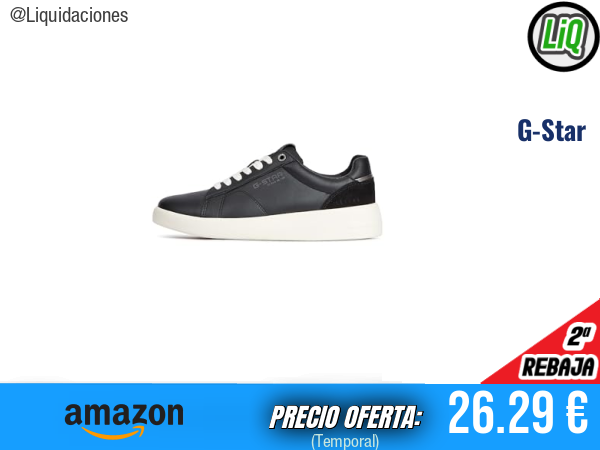G-Star Raw Luiza Lea W Cup en Negro: estilo urbano con actitud. ✨mujer
Talla: 37 EU