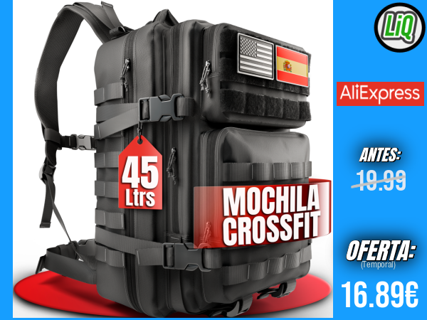 SPARTANFY: Mochila Táctica Militar Resistente para CrossFit y Gimnasio, con Gran Capacidad y Soporte de Carga Pesada, Ideal para Montañismo y Senderismo