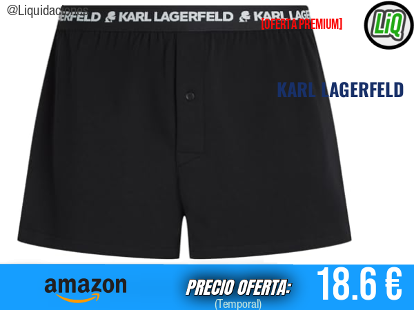 KARL LAGERFELD Logo Jersey Boxer Pack de 3 en Negro, Máxima Comodidad y Estilo. ✨hombre
Talla: XS