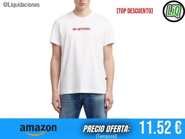 Burger Back Print r t Blanco White D26832-d975-110. ✨hombre
Talla: L