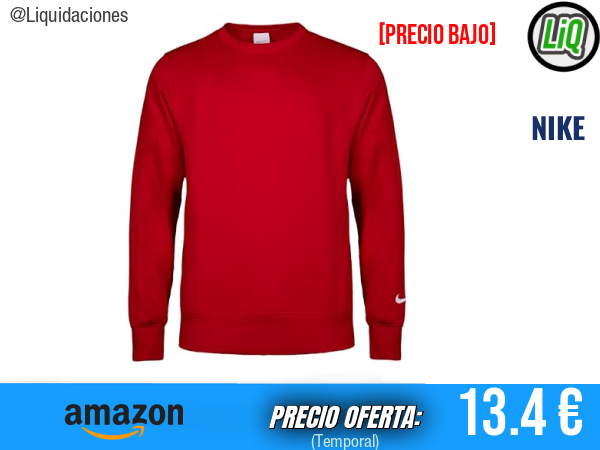 NIKE Y NK PARK26 FLC Crew Blank Sweatshirt: comodidad premium para el día a día. ✨niño
Talla: 8 años