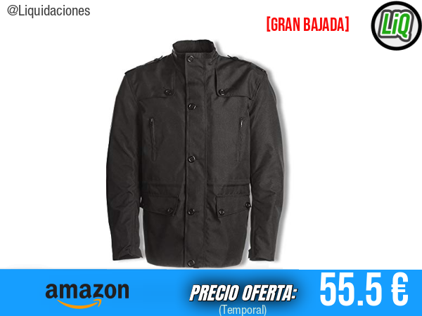 KSK Chaqueta Trade Negra con Protectores Homologados CE para Máxima Seguridad y Estilo. ✨unisex
Talla: L-XL