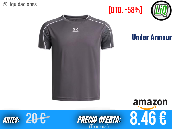 Challenger Train T-Shirt Castlerock/White, estilo deportivo para el día a día. ✨niño
Talla: L