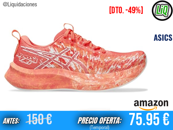 Asics Noosa Tri 16 Sneaker, rendimiento y estilo para tus entrenamientos. ✨unisex
Talla: 37 EU